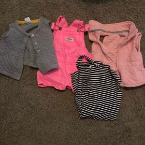 Assortment of Infant Girls’ Clothes - Size 6-9 Months